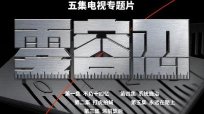 专题片《零容忍》全5集 央视网版本